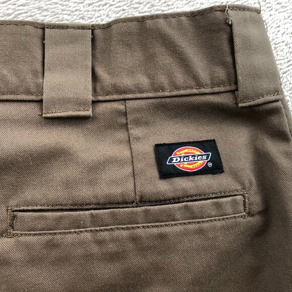 Dickies Men’s Flex Work Pants Size 36x30 Khaki Chino Straight Workwear Casual - Picture 10 of 13